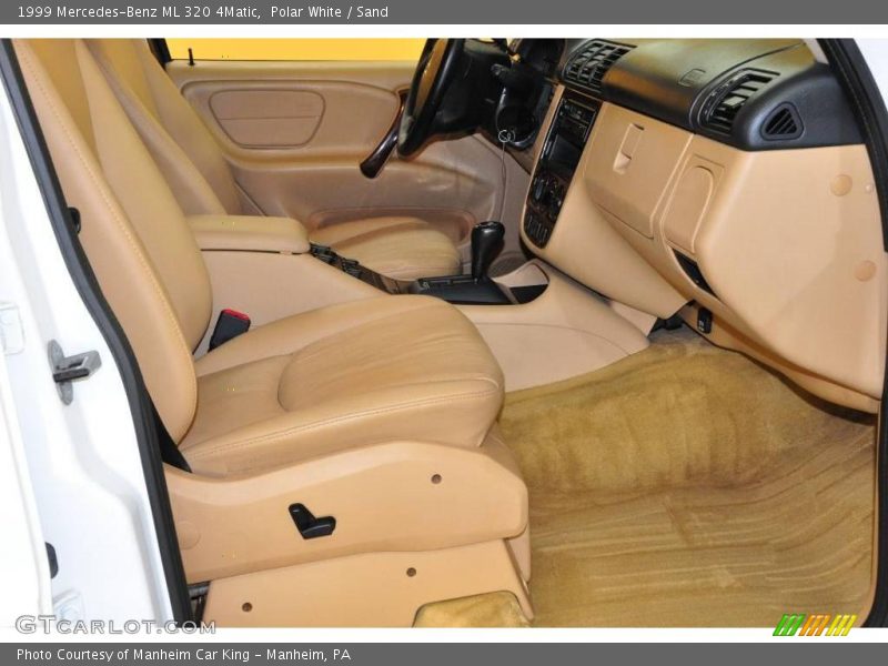 Polar White / Sand 1999 Mercedes-Benz ML 320 4Matic