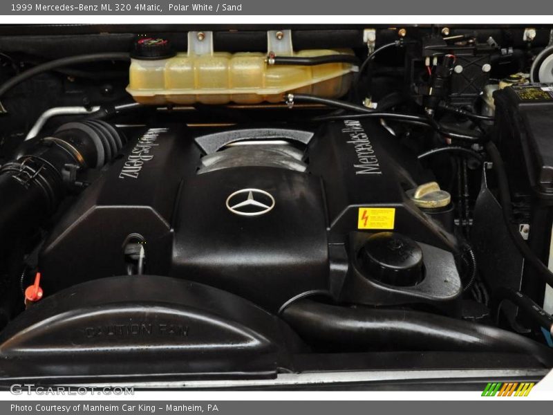 Polar White / Sand 1999 Mercedes-Benz ML 320 4Matic