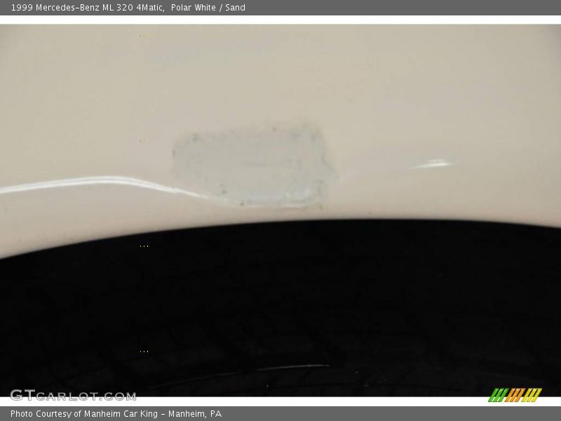 Polar White / Sand 1999 Mercedes-Benz ML 320 4Matic