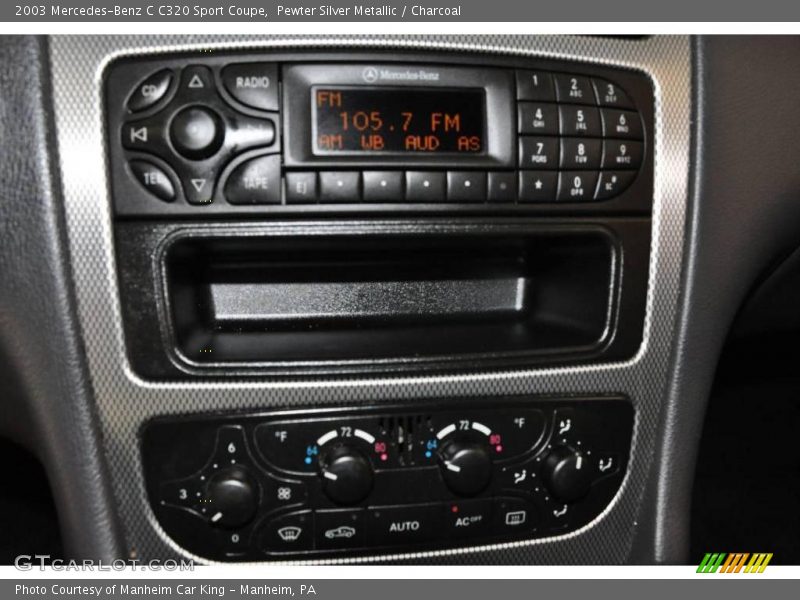 Pewter Silver Metallic / Charcoal 2003 Mercedes-Benz C C320 Sport Coupe