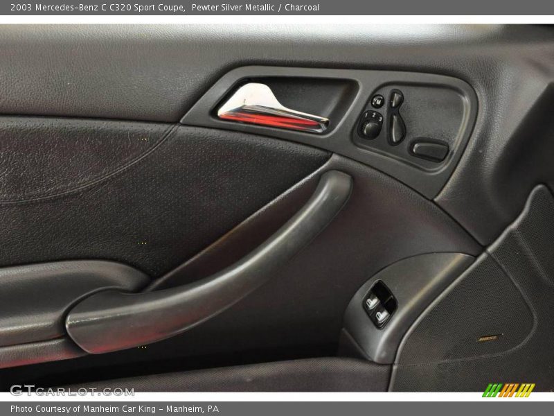 Pewter Silver Metallic / Charcoal 2003 Mercedes-Benz C C320 Sport Coupe