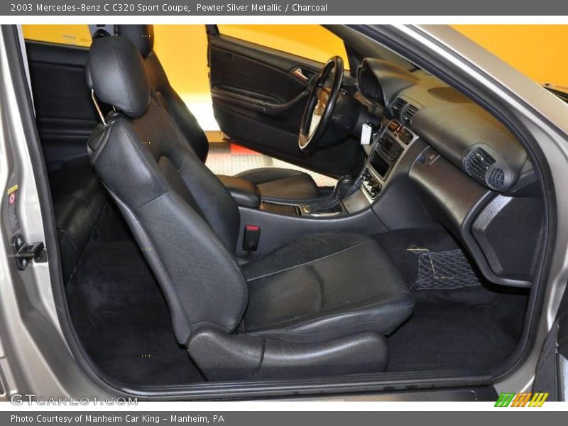 Pewter Silver Metallic / Charcoal 2003 Mercedes-Benz C C320 Sport Coupe