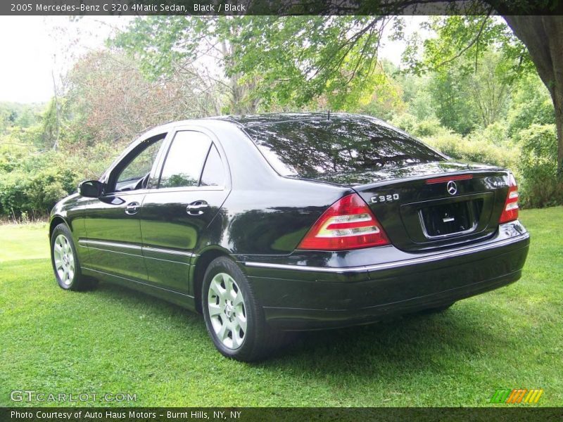 Black / Black 2005 Mercedes-Benz C 320 4Matic Sedan