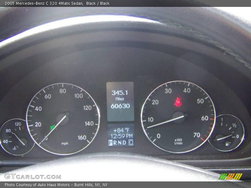 Black / Black 2005 Mercedes-Benz C 320 4Matic Sedan