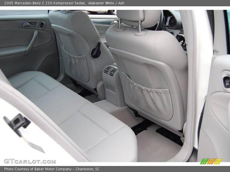 Alabaster White / Ash 2005 Mercedes-Benz C 230 Kompressor Sedan