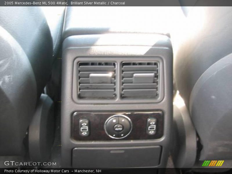 Brilliant Silver Metallic / Charcoal 2005 Mercedes-Benz ML 500 4Matic