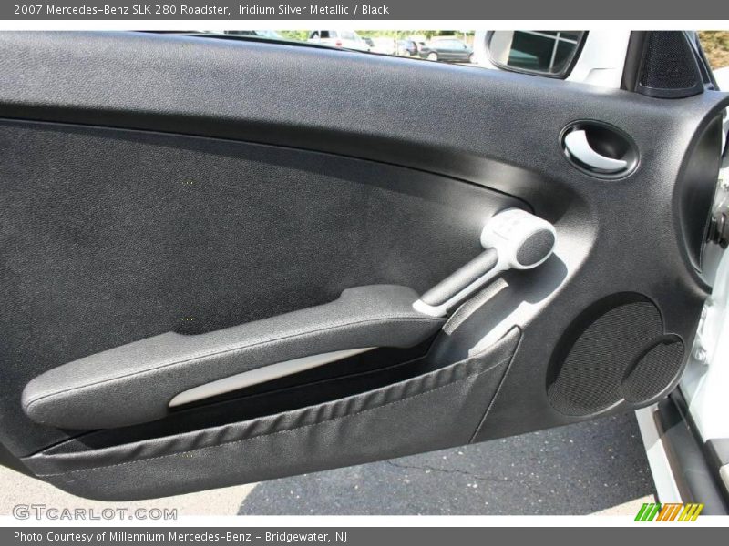 Iridium Silver Metallic / Black 2007 Mercedes-Benz SLK 280 Roadster