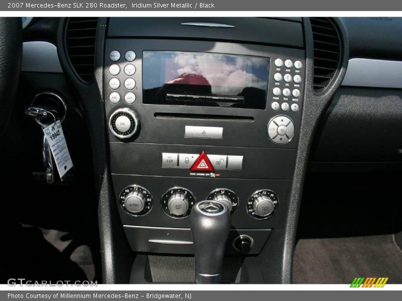 Iridium Silver Metallic / Black 2007 Mercedes-Benz SLK 280 Roadster