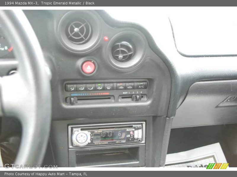 Tropic Emerald Metallic / Black 1994 Mazda MX-3