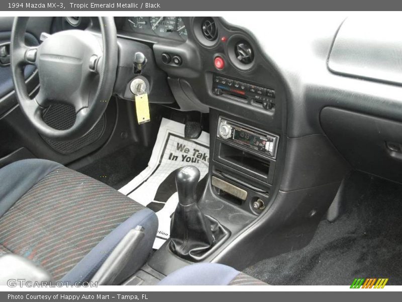 Tropic Emerald Metallic / Black 1994 Mazda MX-3