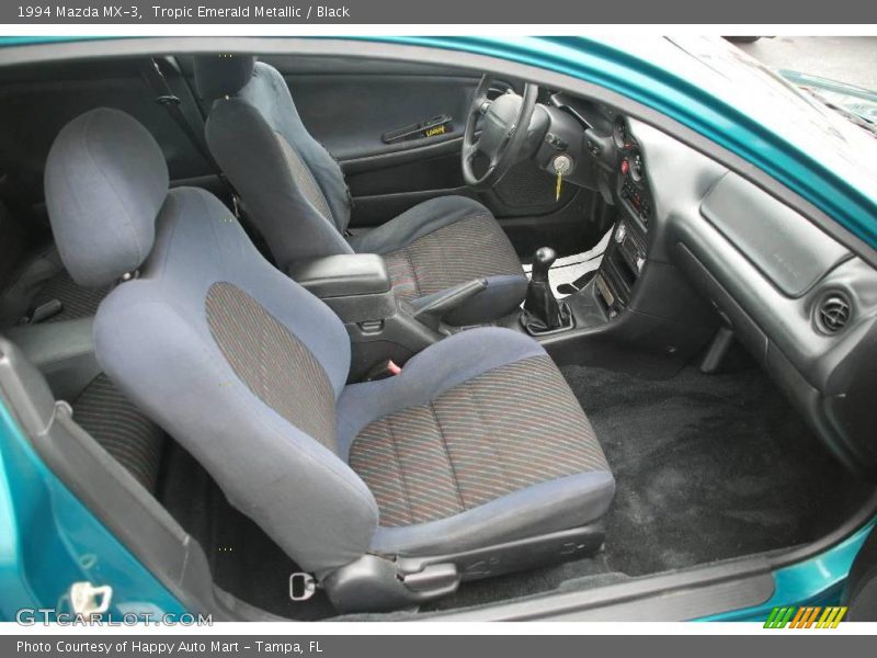 Tropic Emerald Metallic / Black 1994 Mazda MX-3