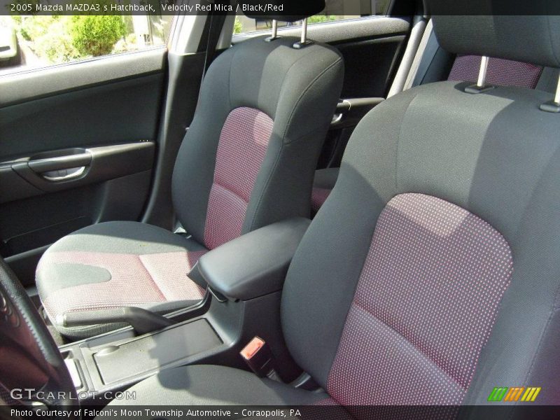 Velocity Red Mica / Black/Red 2005 Mazda MAZDA3 s Hatchback