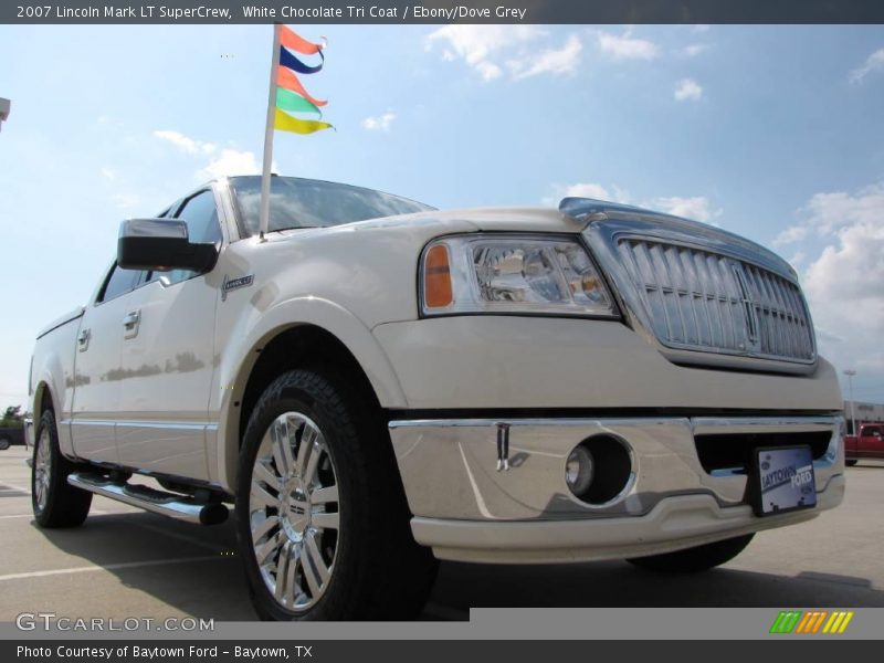 White Chocolate Tri Coat / Ebony/Dove Grey 2007 Lincoln Mark LT SuperCrew