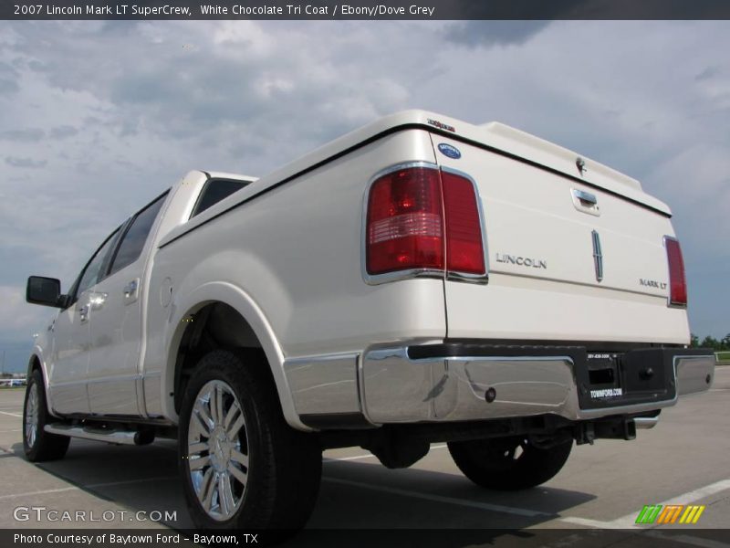 White Chocolate Tri Coat / Ebony/Dove Grey 2007 Lincoln Mark LT SuperCrew
