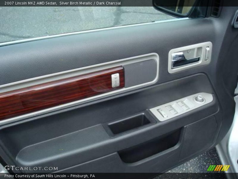 Silver Birch Metallic / Dark Charcoal 2007 Lincoln MKZ AWD Sedan