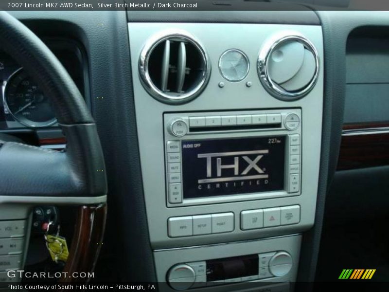 Silver Birch Metallic / Dark Charcoal 2007 Lincoln MKZ AWD Sedan