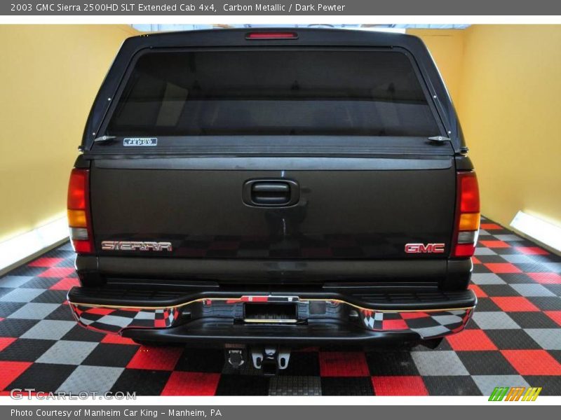 Carbon Metallic / Dark Pewter 2003 GMC Sierra 2500HD SLT Extended Cab 4x4