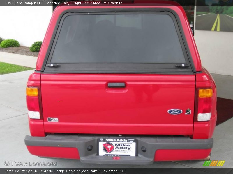 Bright Red / Medium Graphite 1999 Ford Ranger XLT Extended Cab