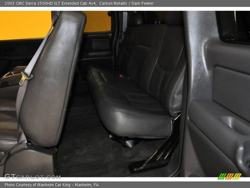 Carbon Metallic / Dark Pewter 2003 GMC Sierra 2500HD SLT Extended Cab 4x4