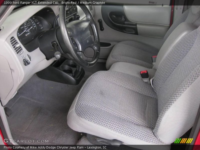 Bright Red / Medium Graphite 1999 Ford Ranger XLT Extended Cab