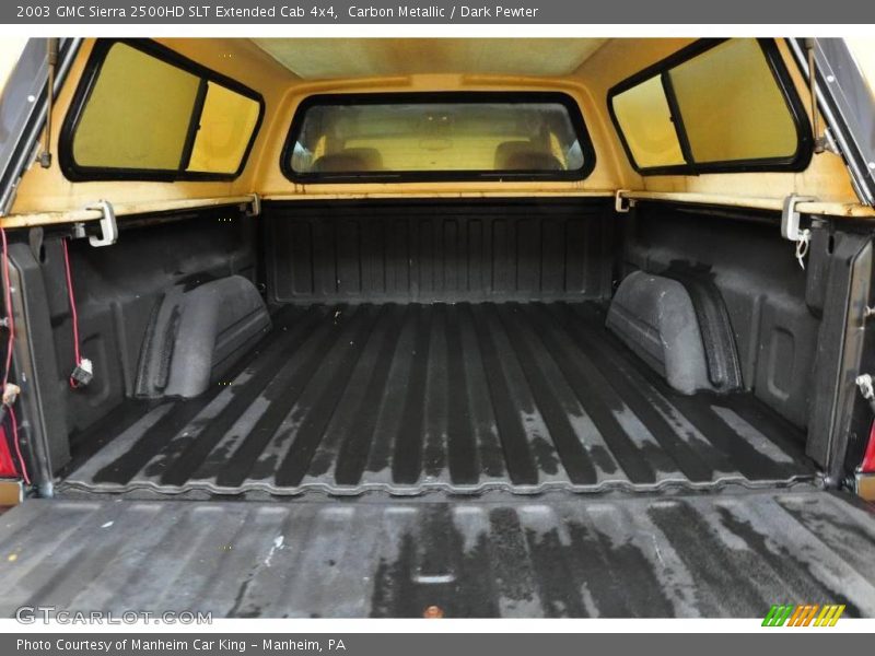 Carbon Metallic / Dark Pewter 2003 GMC Sierra 2500HD SLT Extended Cab 4x4
