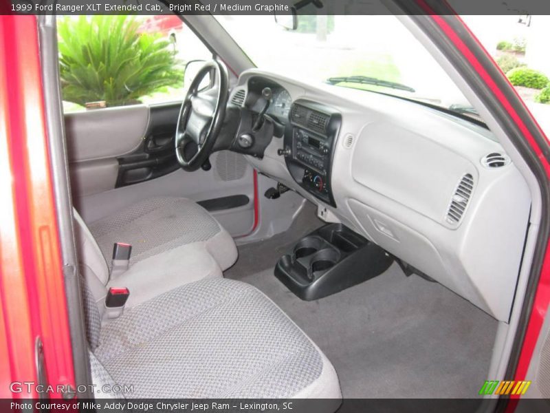 Bright Red / Medium Graphite 1999 Ford Ranger XLT Extended Cab