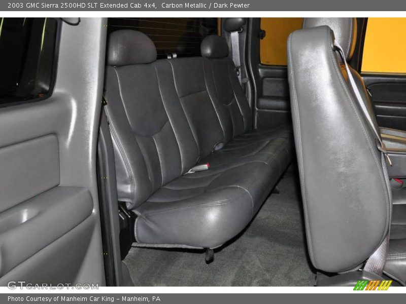 Carbon Metallic / Dark Pewter 2003 GMC Sierra 2500HD SLT Extended Cab 4x4