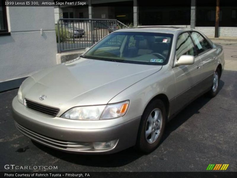 Antique Sage Pearl / Sage 1999 Lexus ES 300