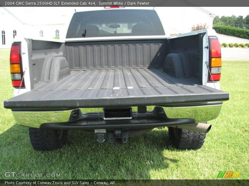 Summit White / Dark Pewter 2004 GMC Sierra 2500HD SLT Extended Cab 4x4