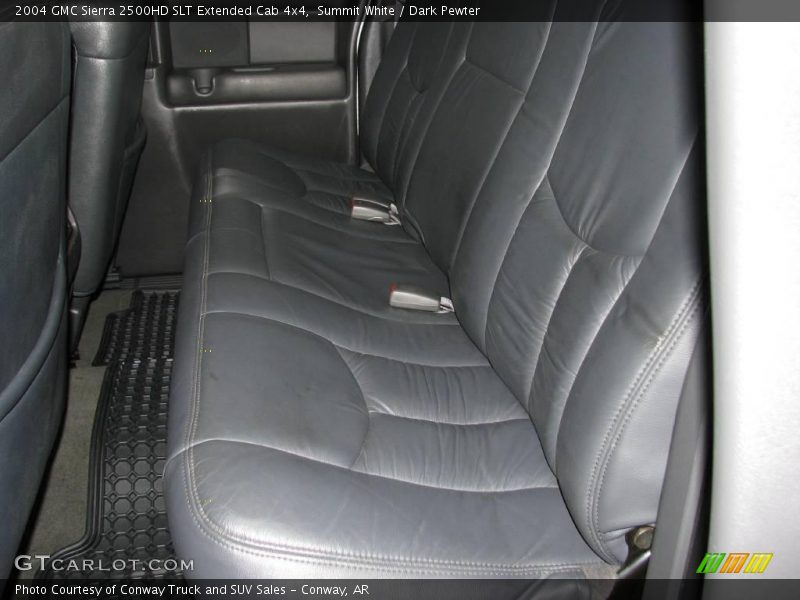 Summit White / Dark Pewter 2004 GMC Sierra 2500HD SLT Extended Cab 4x4