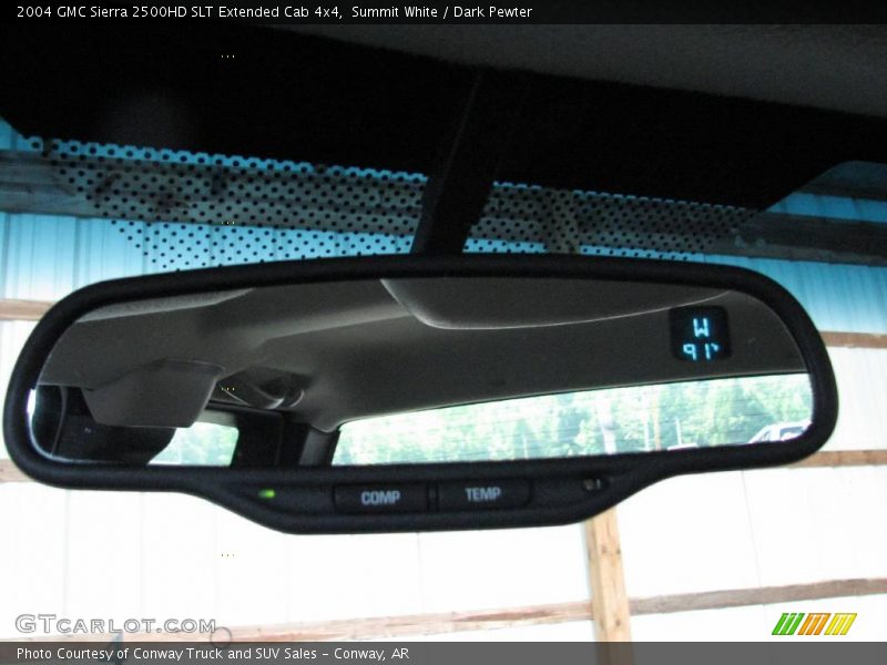 Summit White / Dark Pewter 2004 GMC Sierra 2500HD SLT Extended Cab 4x4