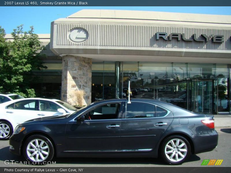 Smokey Granite Mica / Black 2007 Lexus LS 460
