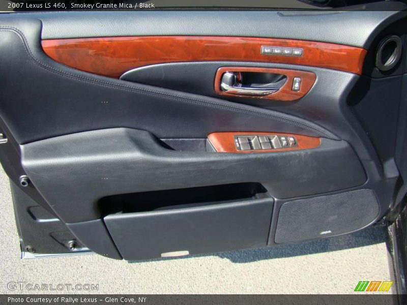 Smokey Granite Mica / Black 2007 Lexus LS 460
