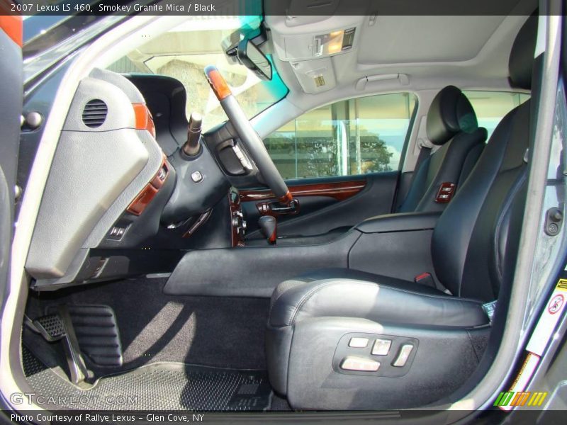 Smokey Granite Mica / Black 2007 Lexus LS 460