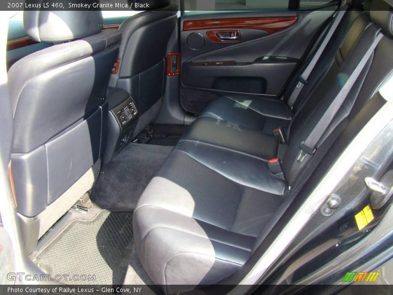Smokey Granite Mica / Black 2007 Lexus LS 460