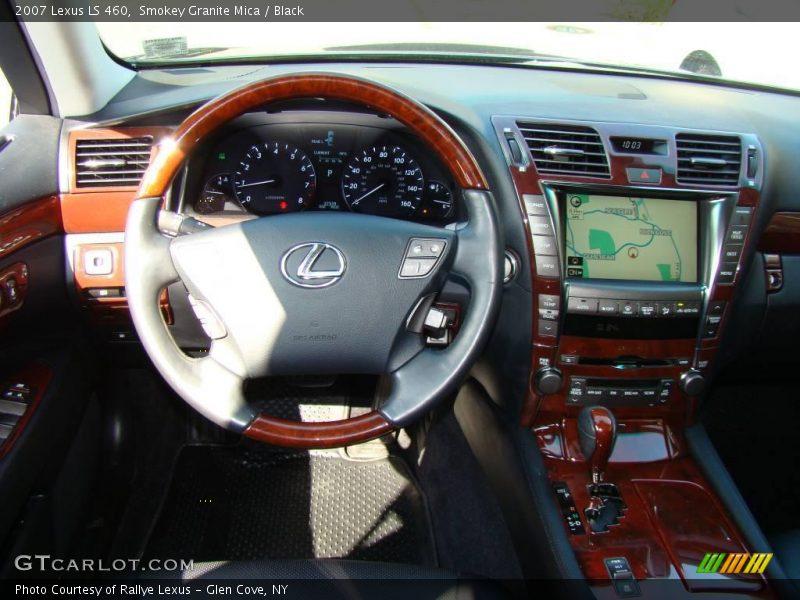 Smokey Granite Mica / Black 2007 Lexus LS 460