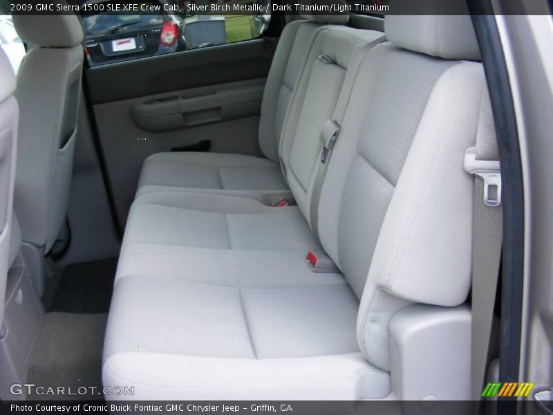 Silver Birch Metallic / Dark Titanium/Light Titanium 2009 GMC Sierra 1500 SLE XFE Crew Cab