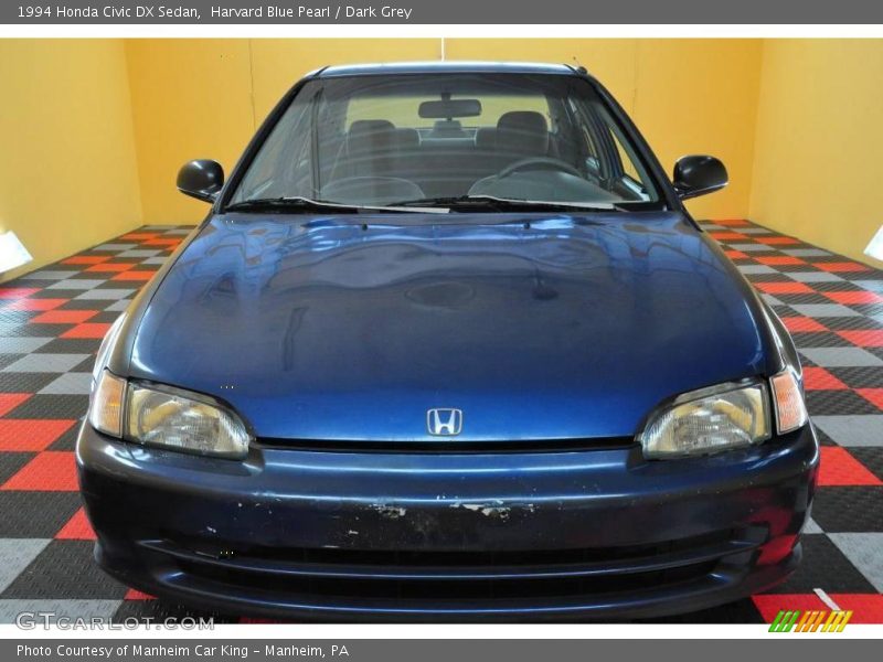 Harvard Blue Pearl / Dark Grey 1994 Honda Civic DX Sedan