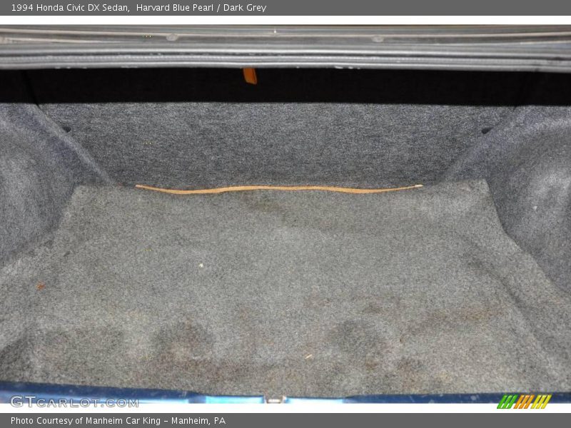 Harvard Blue Pearl / Dark Grey 1994 Honda Civic DX Sedan
