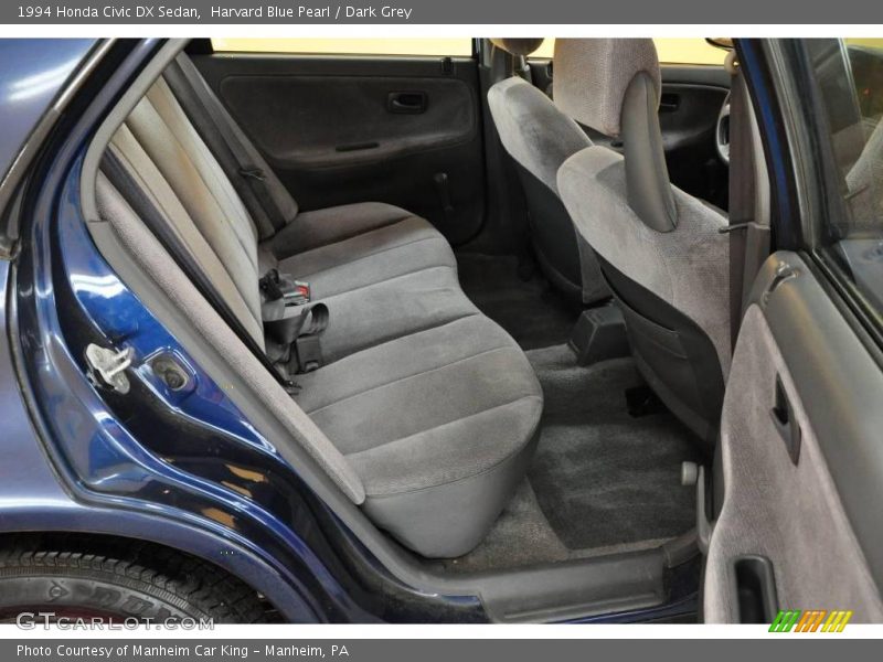 Harvard Blue Pearl / Dark Grey 1994 Honda Civic DX Sedan