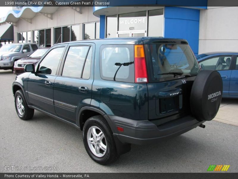 Cypress Green Pearl / Charcoal 1998 Honda CR-V EX 4WD