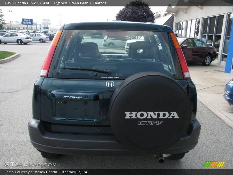 Cypress Green Pearl / Charcoal 1998 Honda CR-V EX 4WD