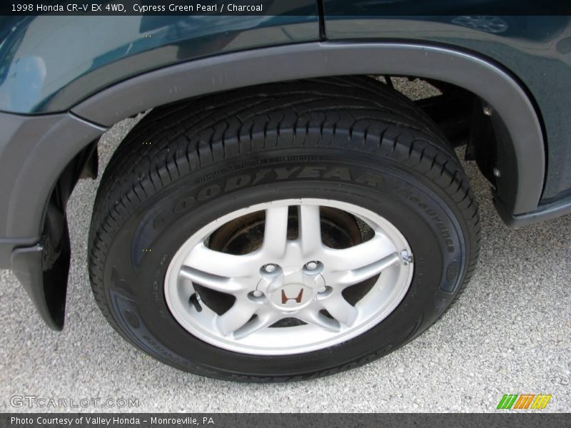 Cypress Green Pearl / Charcoal 1998 Honda CR-V EX 4WD