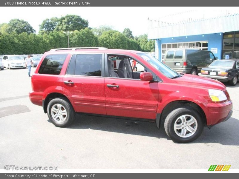 Redrock Pearl / Gray 2003 Honda Pilot EX 4WD