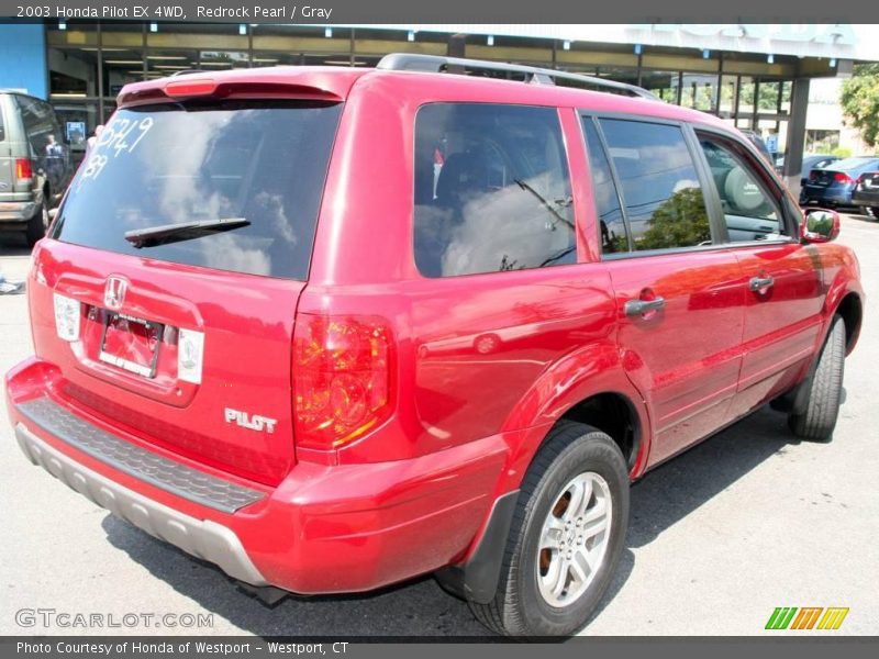 Redrock Pearl / Gray 2003 Honda Pilot EX 4WD