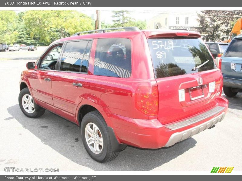 Redrock Pearl / Gray 2003 Honda Pilot EX 4WD