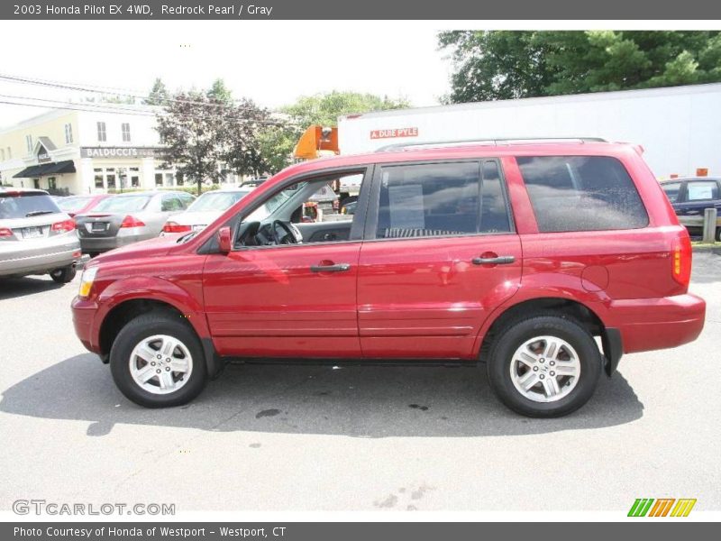 Redrock Pearl / Gray 2003 Honda Pilot EX 4WD