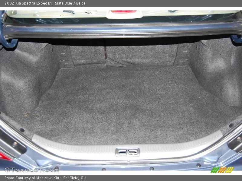 Slate Blue / Beige 2002 Kia Spectra LS Sedan