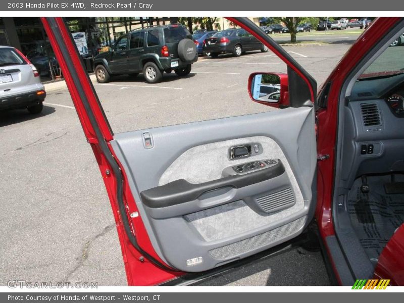 Redrock Pearl / Gray 2003 Honda Pilot EX 4WD