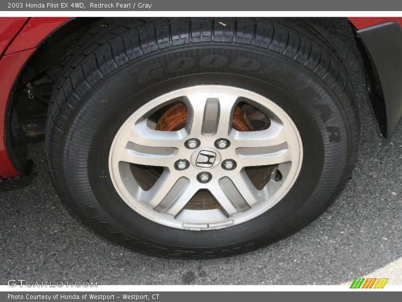 Redrock Pearl / Gray 2003 Honda Pilot EX 4WD